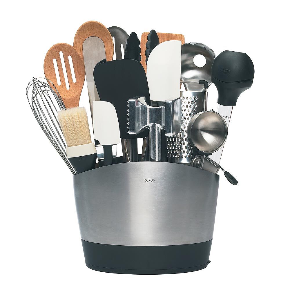 Stainless Steel Utensil Holder B0