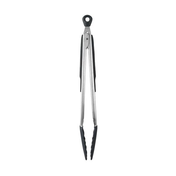 12" Tongs With Silicone Heads L4