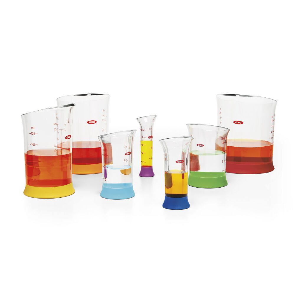 7 Piece Liquid Measuring Beaker Set G0