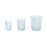 3 Piece Squeeze & Pour Silicone Measuring Cup Set Z9