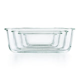 Smart Seal 3.5 Cup Glass Rectangle Container - Teal T3