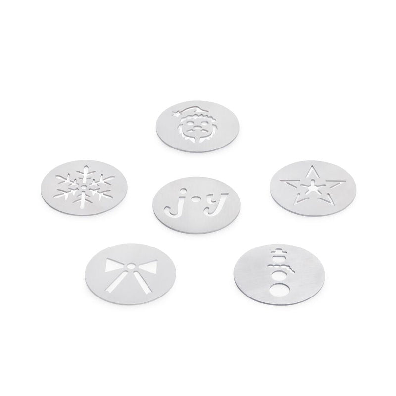 Christmas Cookie Press Disk Set Y4