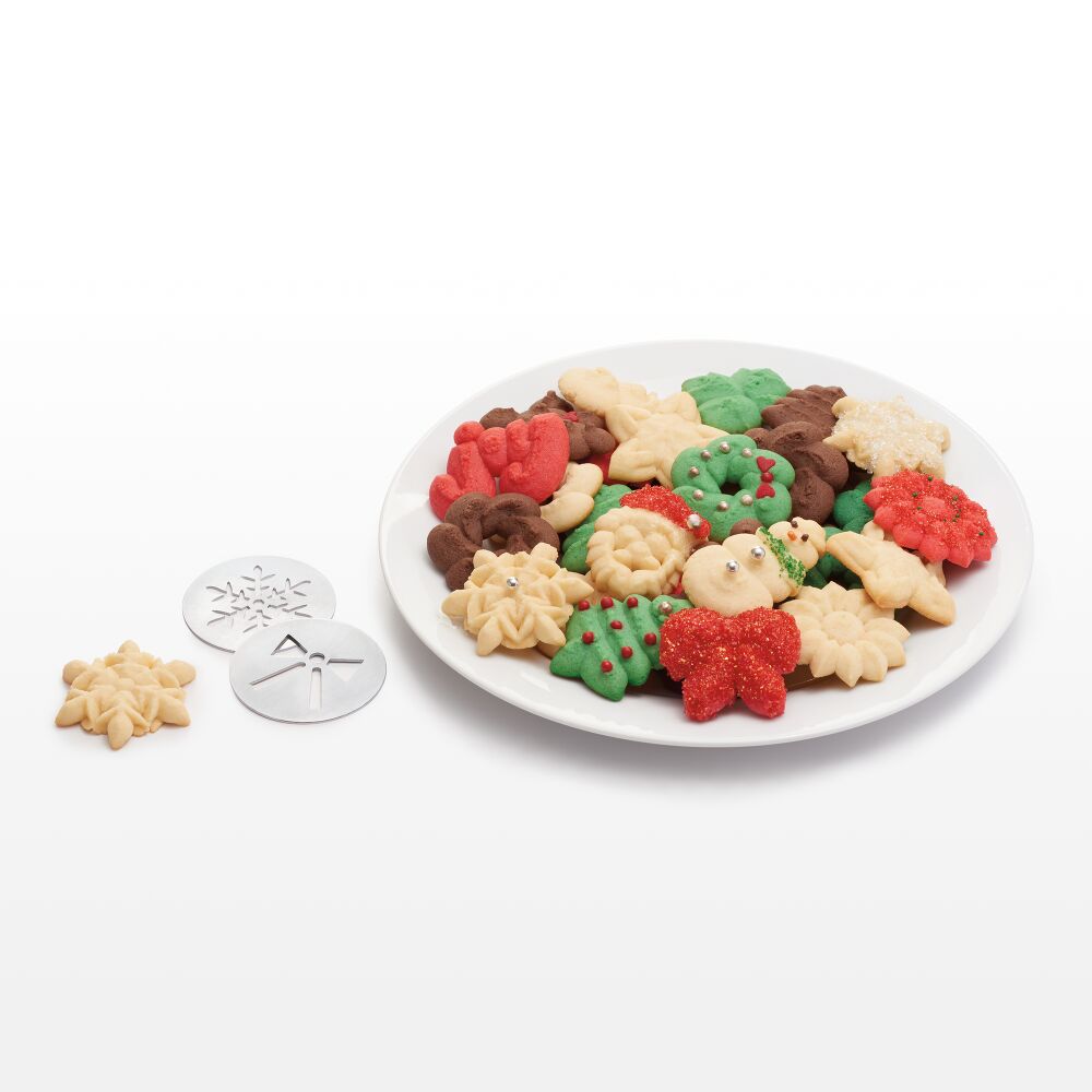 Christmas Cookie Press Disk Set Y4