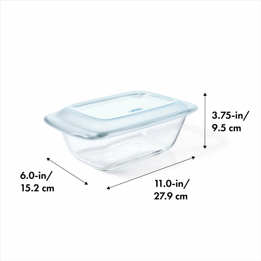 1.6 Qt Loaf Baking Dish with Lid K2