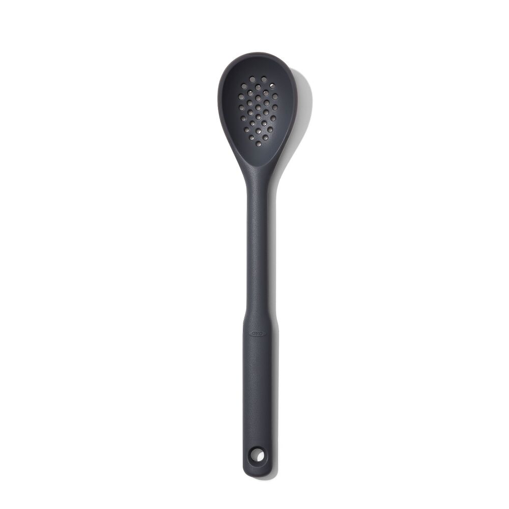 OXO Good Grips Silicone Slotted Spoon - Peppercorn I9