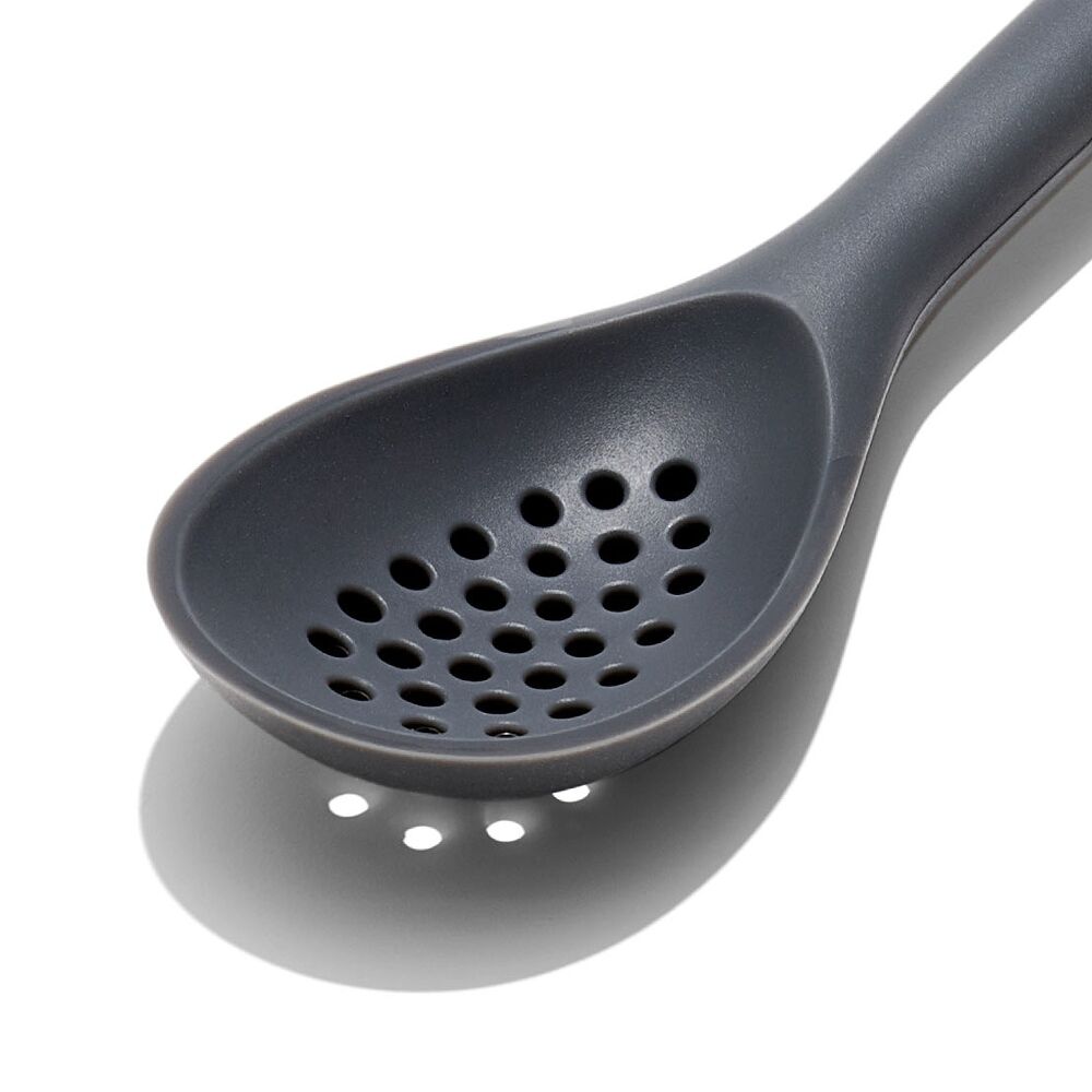 OXO Good Grips Silicone Slotted Spoon - Peppercorn I9
