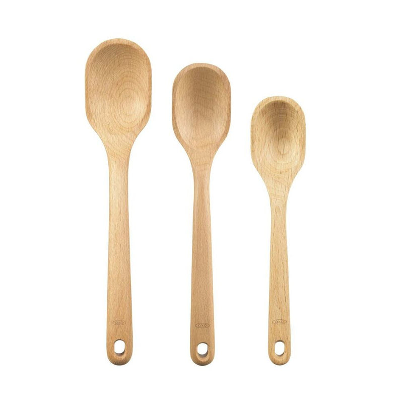 3 Piece Wooden Spoon Set A7