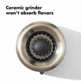 Contoured Mess-Free Salt Grinder R1