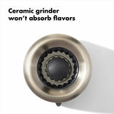 Contoured Mess-Free Pepper Grinder H4