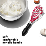 2 Pc Silicone Whisk Set K7