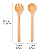 Beechwood Salad Servers – 2-Piece Set F8