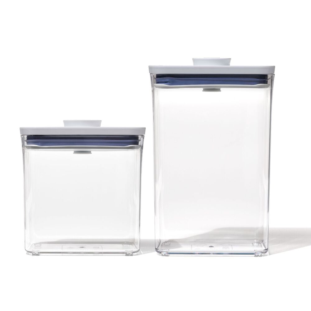 POP Container - Rectangle Medium (2.7 Qt.) & POP Container - Rectangle Short (1.7 Qt.) Bundle U9