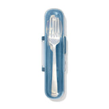 Prep & Go Stainless Steel Utensils With Case - Ocean Blue D8