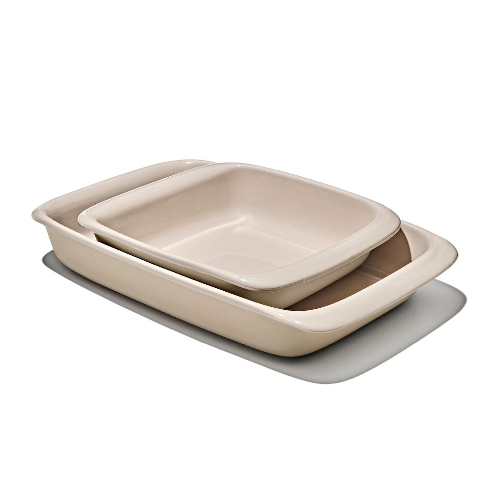 3 Qt Rectangular Stoneware Baking Dish L2