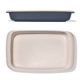 3 Qt Rectangular Stoneware Baking Dish L2