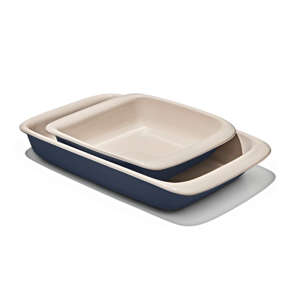 3 Qt Rectangular Stoneware Baking Dish L2