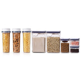3 Piece Cereal Dispenser Set & 8-Piece POP Container Baking Set Bundle Y1