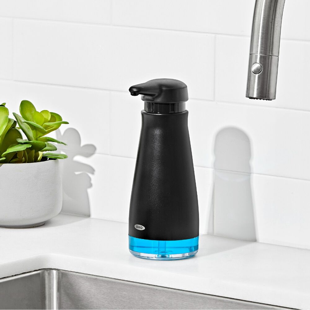 Stainless Steel Soap Dispenser - Black O8