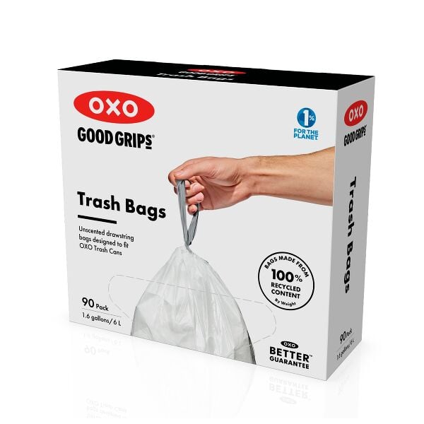 Trash Bags - 1.6 gallons/6L - 90-Pack T5