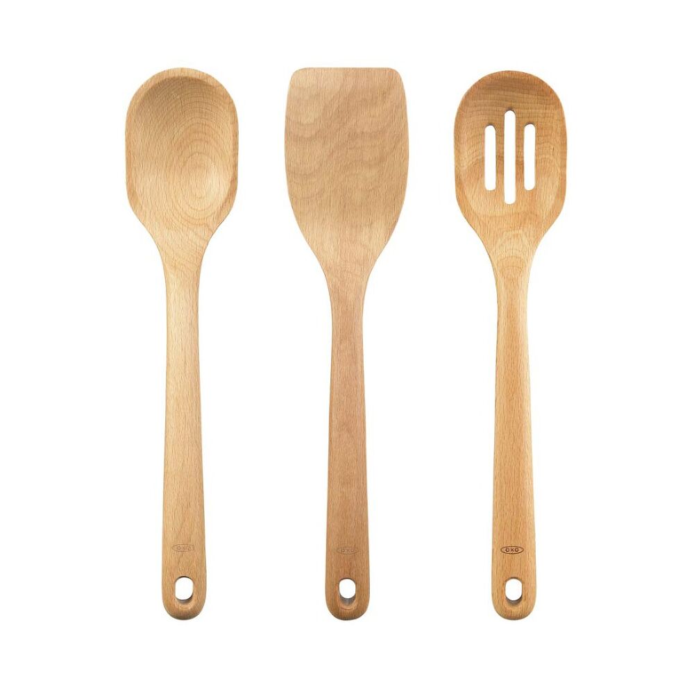 3 Piece Wooden Utensil Set B7