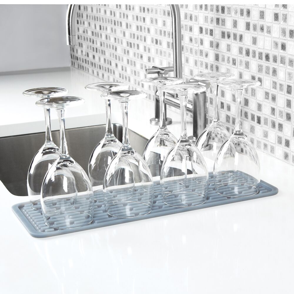 Silicone Wine Glass Drying Mat E0