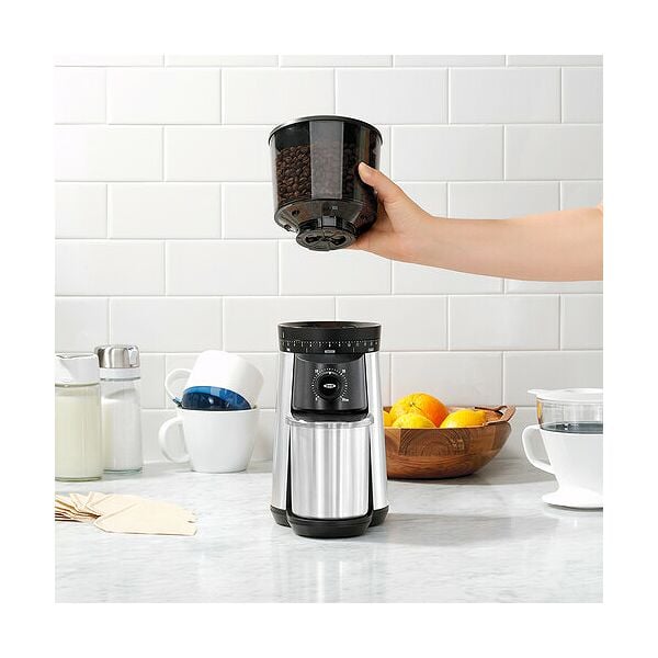 Replacement Hopper with Lid for Conical Burr Coffee Grinder H6