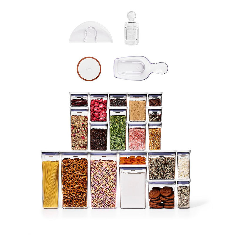 POP 4-Piece Baking Set & 20-Piece POP Container Set Bundle A3