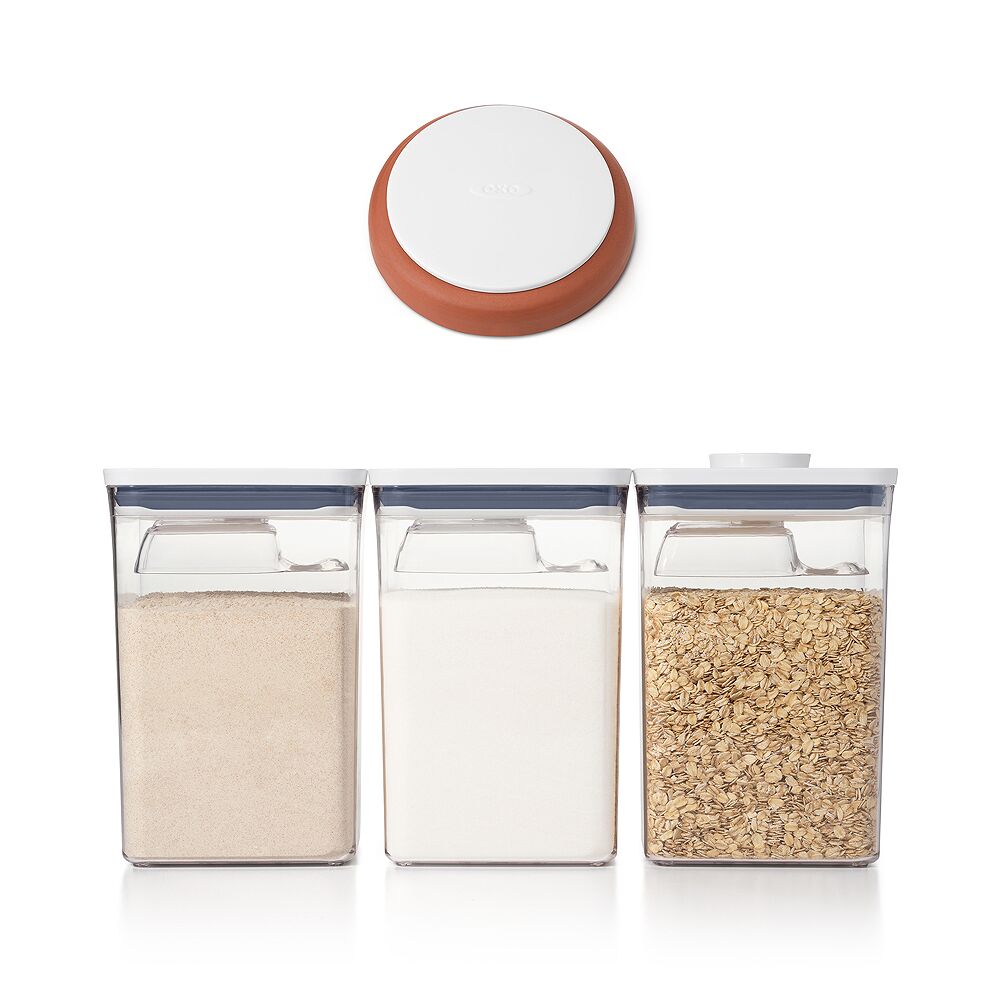 POP Brown Sugar Keeper & 6-Piece POP Container Set Bundle V7