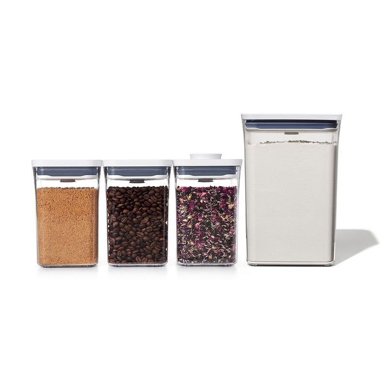 POP Container - Big Square Medium (4.4 Qt.) & 3-Piece POP Container Value Set Bundle A2