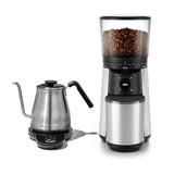 Adjustable Temperature Pour-Over Kettle & Conical Burr Coffee Grinder Bundle Q9