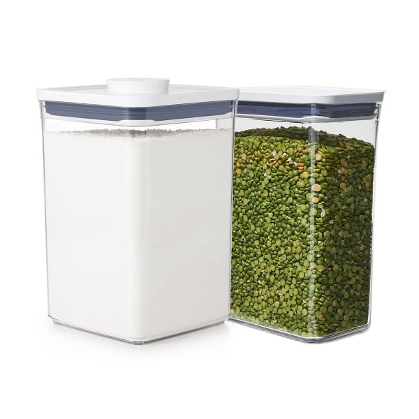 POP Container - Rectangle Medium (2.7 Qt.) & POP Container - Big Square Medium (4.4 Qt.) Bundle W6