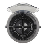 Steel Ice Bucket & Tong Set K1