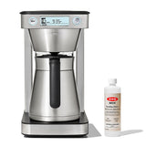 12-Cup Coffee Maker with Podless Single-Serve Function & Descaling Solution Bundle Q0