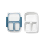 Prep & Go 4.1-Cup Divided Container - Ocean Blue O7