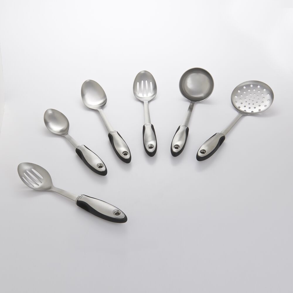 Steel Slotted Spoon B3