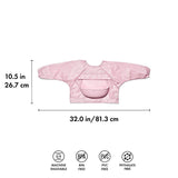 Sleeved Roll-Up Bib - Blossom A8