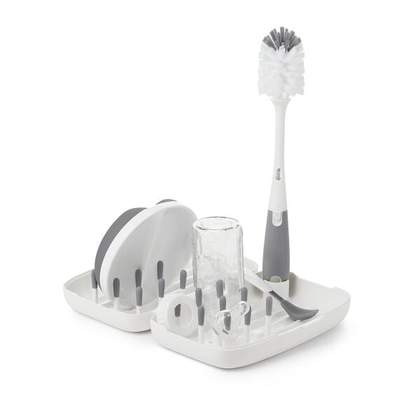 On-the-Go Drying Rack with Bottle Brush I6