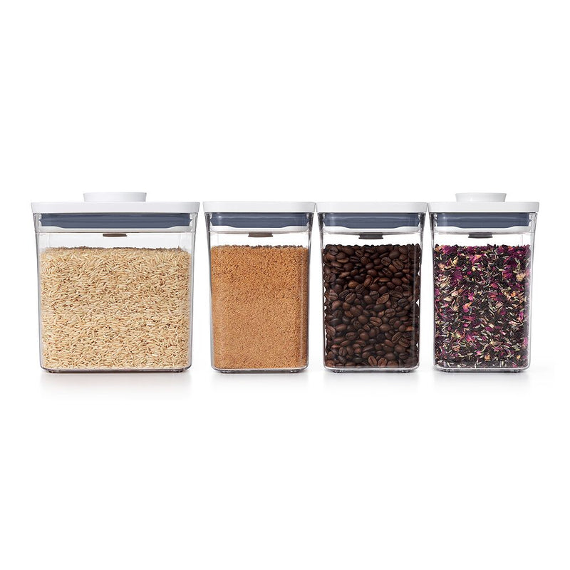 POP Container - Big Square Short (2.8 Qt.) & 3-Piece POP Container Value Set Bundle F6