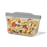 Silicone Reusable Bag  Stand-Up Quart (32 oz) - Fog M2