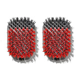 Outdoor Nylon Grill Brush Set of 2 Replacement Heads R8