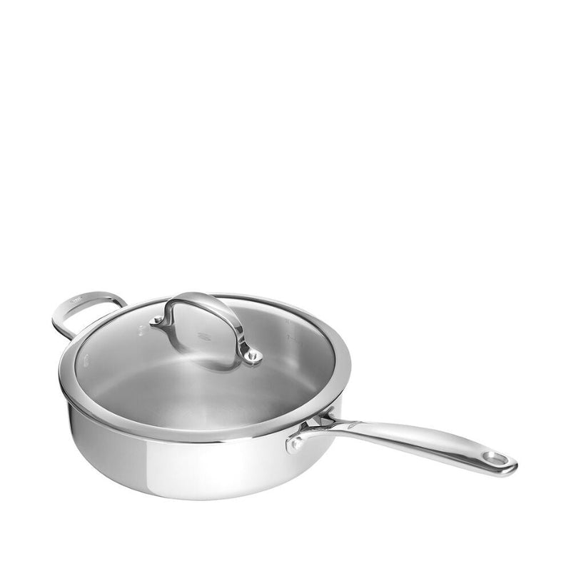 Stainless Steel Pro 10 Inch Covered Skillet R6