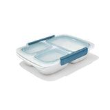 Prep & Go 4.1-Cup Divided Container - Ocean Blue O7