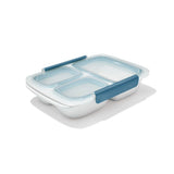 Prep & Go 4.1-Cup Divided Container - Ocean Blue O7