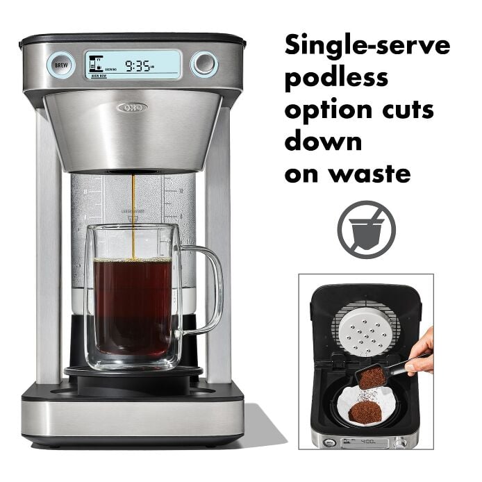 12-Cup Coffee Maker with Podless Single-Serve Function V3