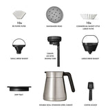 12-Cup Coffee Maker with Podless Single-Serve Function V3