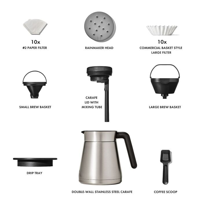 12-Cup Coffee Maker with Podless Single-Serve Function V3