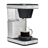 8-Cup Coffee Maker with Podless Single-Serve Function and Glass Carafe Q8