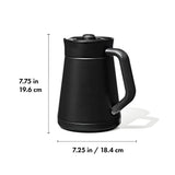 Replacement Carafe for 9-Cup Coffee Maker, Matte Black N7