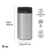 12oz Stainless Steel Coffee Storage Container N7