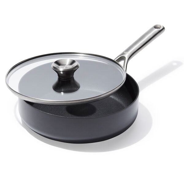 Ceramic Professional Non-Stick 3-Quart Sauté Pan with Lid P3